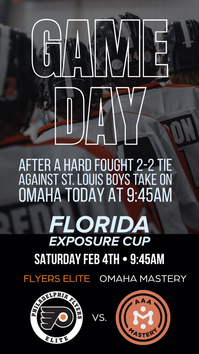 FlyersElite07's tweet photo. Let’s goooo #FloridaExposureCup2023 https://t.co/Ka30SWw4Df
