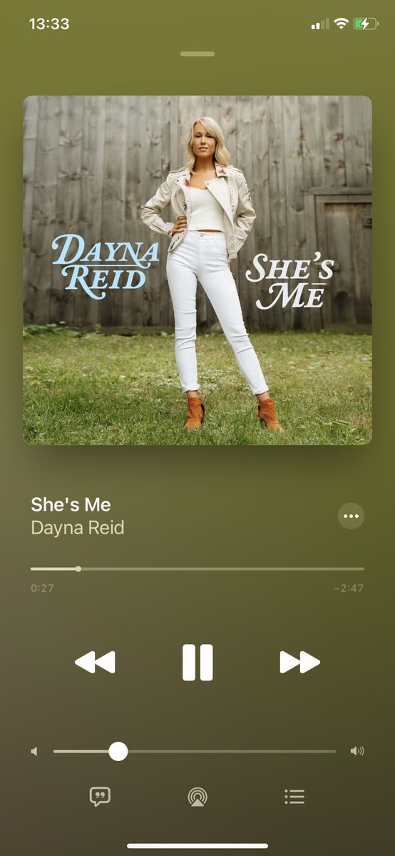 Seanie86914306's tweet photo. Just Downloading “She’s Me” By @DaynaReidMusic After Listening To The Song On @DirtRoadFMLive Last Night!✨
#NewMusicRoundup https://t.co/Mqj7pcSyhL