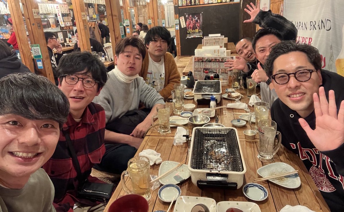 MemberUshio's tweet image. 本日は岡山でした。
終わりで色んな話できました！
#吉田たち #ヘンダーソン
#令和喜多みな実 #メンバー
#ゆうへいだけ不在