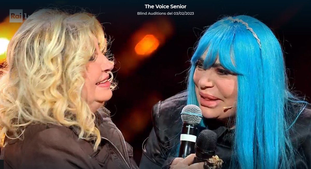 SoundwaveTribe's tweet photo. Amici non ne ho .... ma un'amica si !
#loredanaberte #aidacooper #Thevoicesenior https://t.co/9dCjAtE7PZ