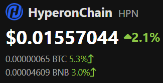 BitcoinBusinez's tweet photo. Join the revolution with #HyperonChain - the fastest blockchain project in the world! 
With a limited supply of only 120 million coins, our HPN coin is set to become a valuable addition to your portfolio. ! #HPN #HPNcoin #LimitedSupply #FastestBlockchain #BNB #BTC #BRISE #ADA https://t.co/2GEzLODAex