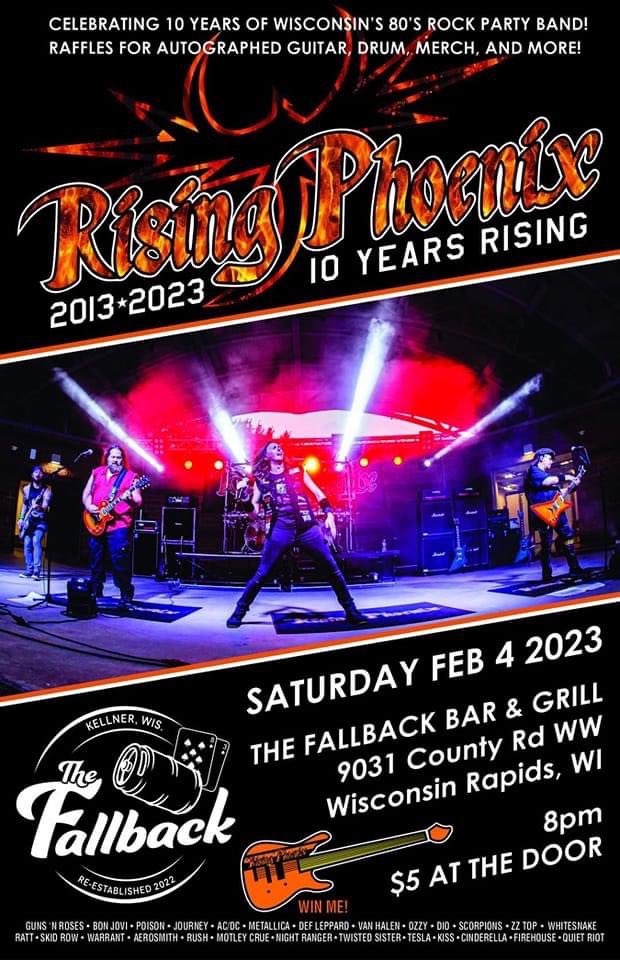 Tonight! Doors at 7pm. Rising Phoenix 8pm-12. Help us celebrate 10 years! <a href="/DiscoverWI/">Discover Wisconsin</a> <a href="/TravelWI/">Travel Wisconsin</a>