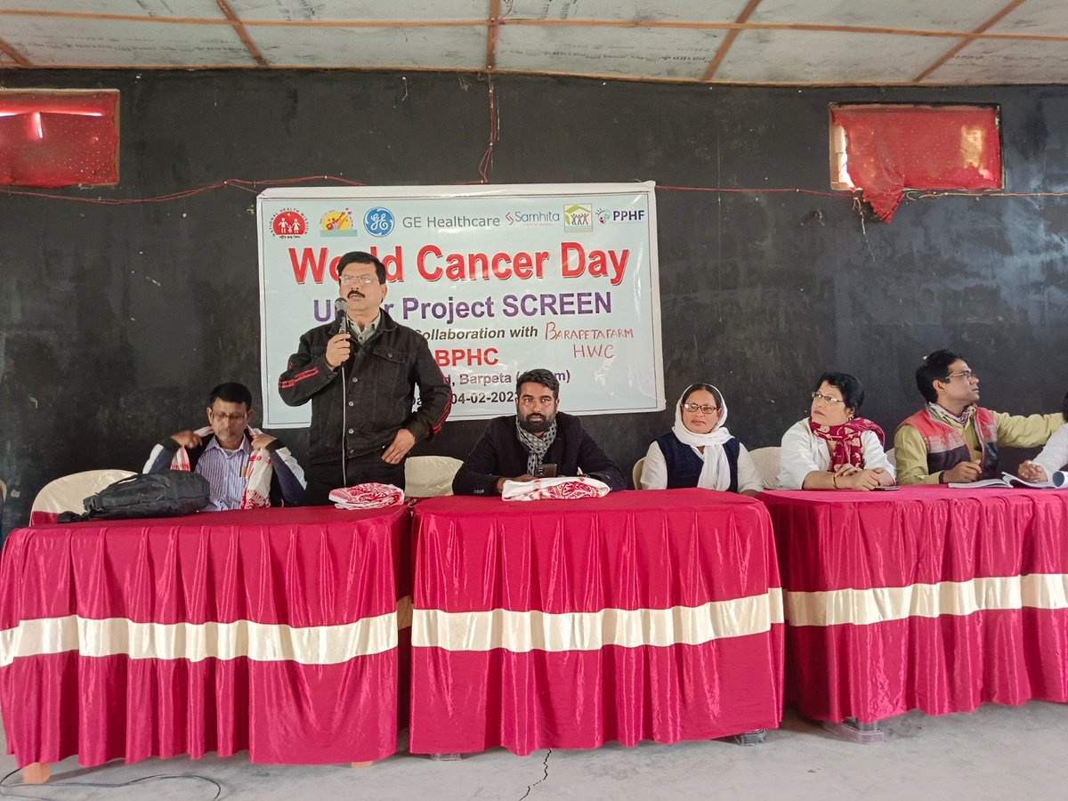 PPHF_Global's tweet image. As part of #ProjectScreen, @PPHF_Asia in collaboration with @GEHealthCare BPHC Sualkuchi and BPHC Barpeta Road, Assam observed #worldcancerday2023 by organizing #cancerawareness programme in both the blocks where more than 400 people participated.