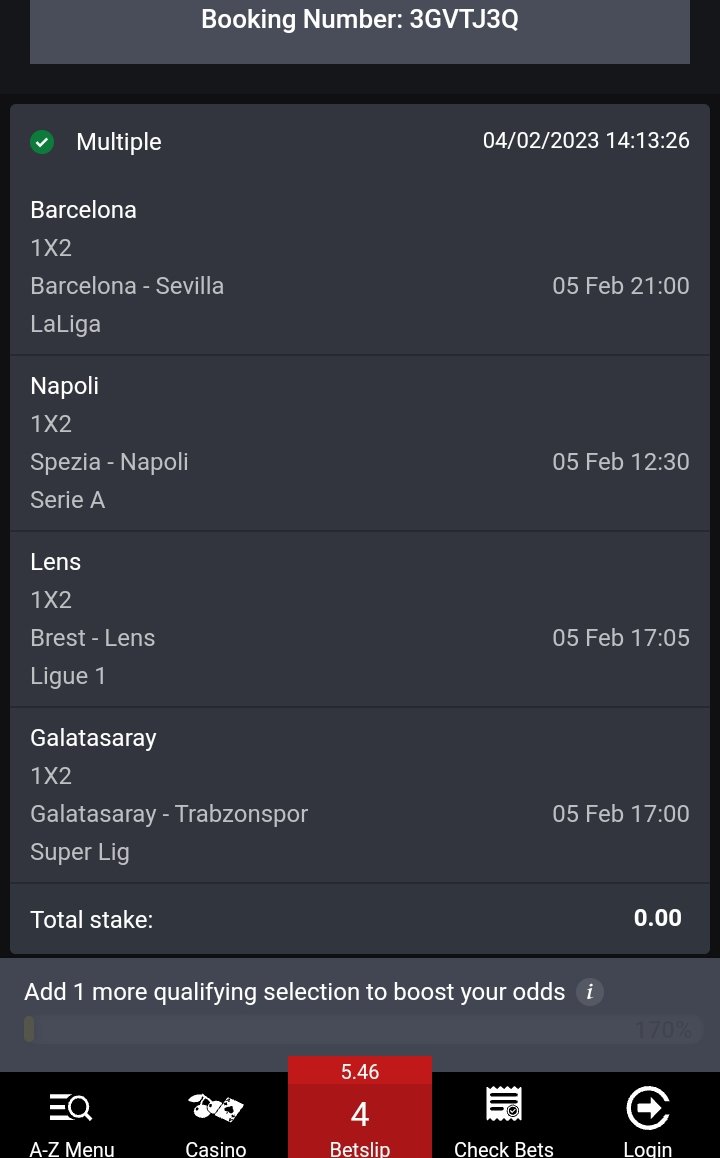 cassipredict's tweet photo. Tomorrow's Sundays tips
bet code = 3GVXX57
#cassipredict #bigbrothertitans #predictions #church #leak #comedy
#footballbetting #footballbettingtips #bigbrother #Bet9ja #football #sports #bettingtips https://t.co/UflyRxCqAP