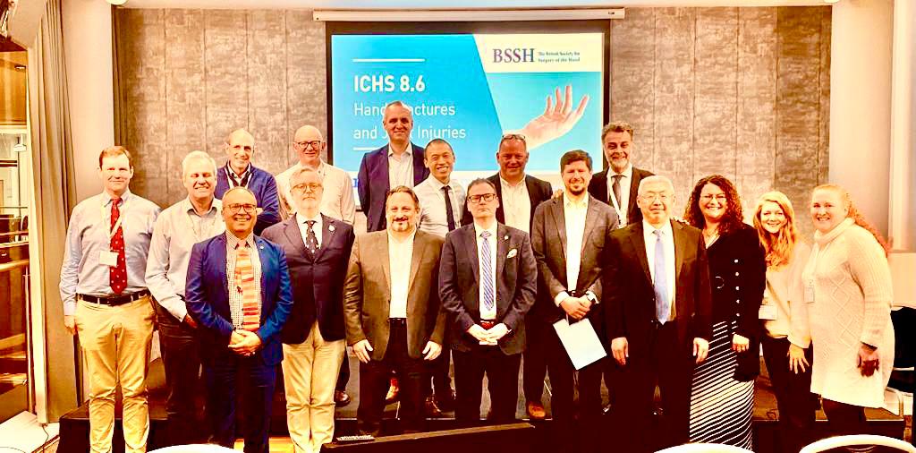Another great day of #handsurgery education in Manchester at ICHS 8.6 hand fractures