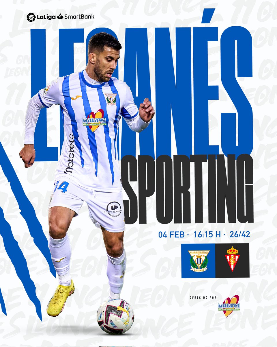 CDLeganes_en's tweet photo. 🥒 𝗠𝗔𝗧𝗖𝗛𝗗𝗔𝗬🥒

⚽️ #LeganésRealSporting
🏟️ Butarque
📅 MW 26 @LaLiga2
⏰ 16:15h
#⃣ #VamosLega https://t.co/DT7RGMli6x