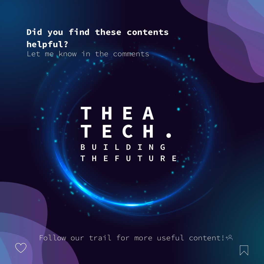 theatechio's tweet photo. We offer content full of surprises about the software world! Follow us and be the first to know about the developments in the software world. If you found our content useful, please don't forget to like it. Let's explore the Software together! #software #webdeveloper #javascript https://t.co/iqeulALPat