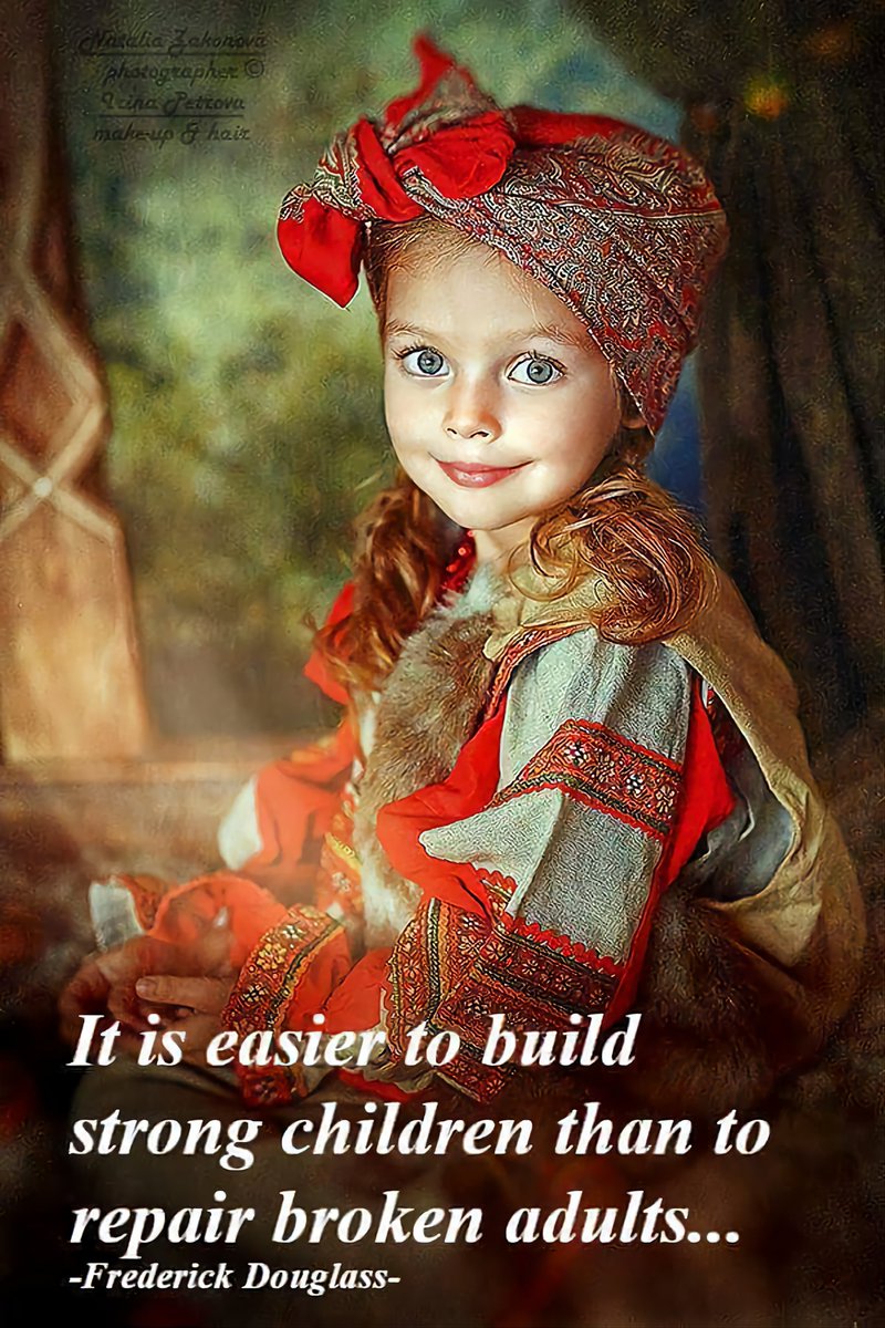 JoeNowik's tweet photo. Thought for the day. #strongchildren not #brokenadults https://t.co/1Ef89dYG6o