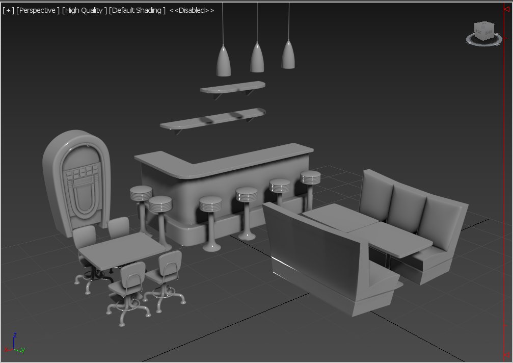ivan_3dexpert's tweet photo. WIP American Diner pack for game environment scene #gameart #indiedev #indiegame #gameart https://t.co/n2rE4RPhT5