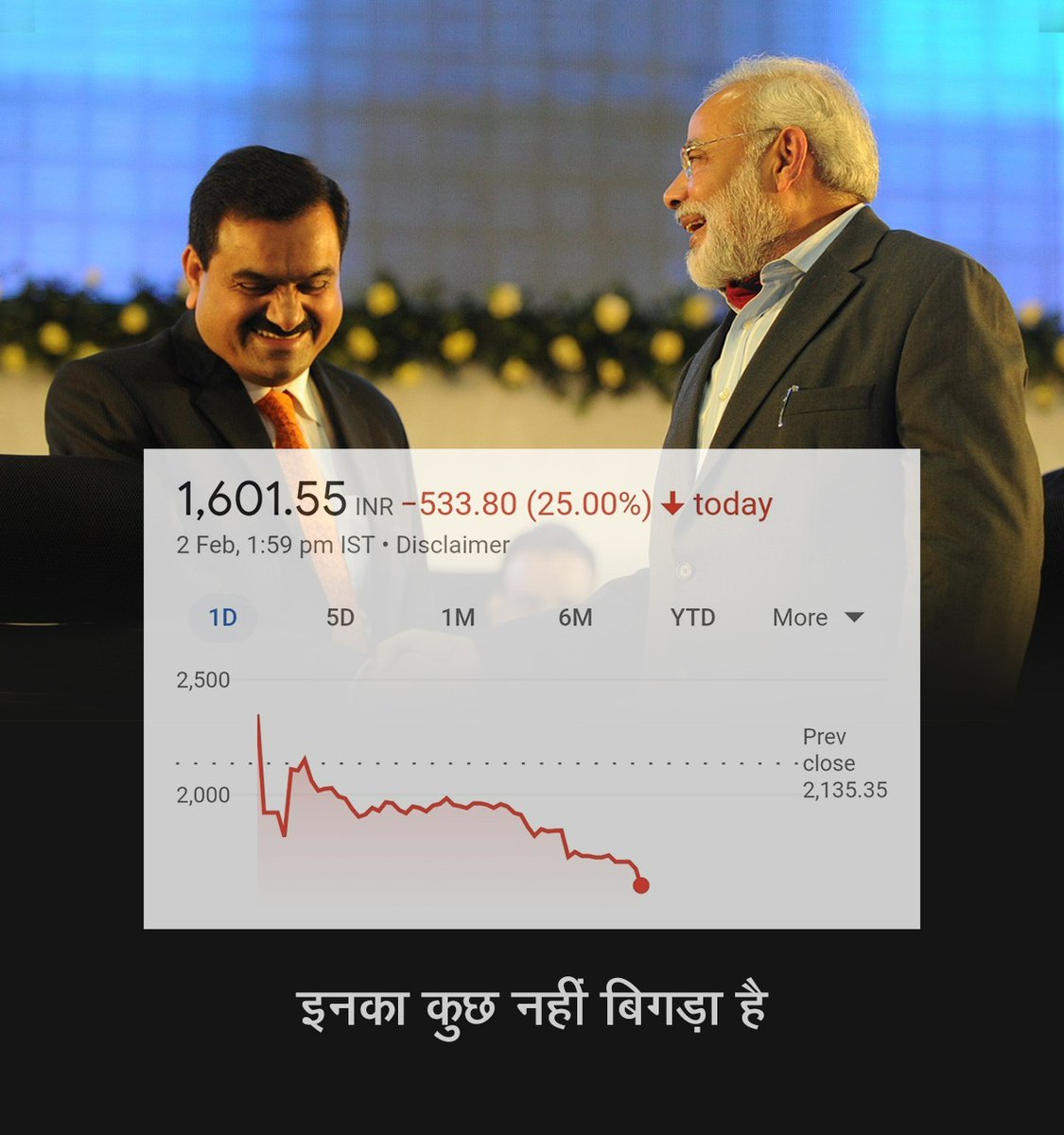 AkshaySharmaOrg's tweet image. इनका क्या, झोला उठा कर निकल लेंगे .. 
नुकसान तो जनता को है ..

#Adani_Share_Scam 
#AdaniScam2023