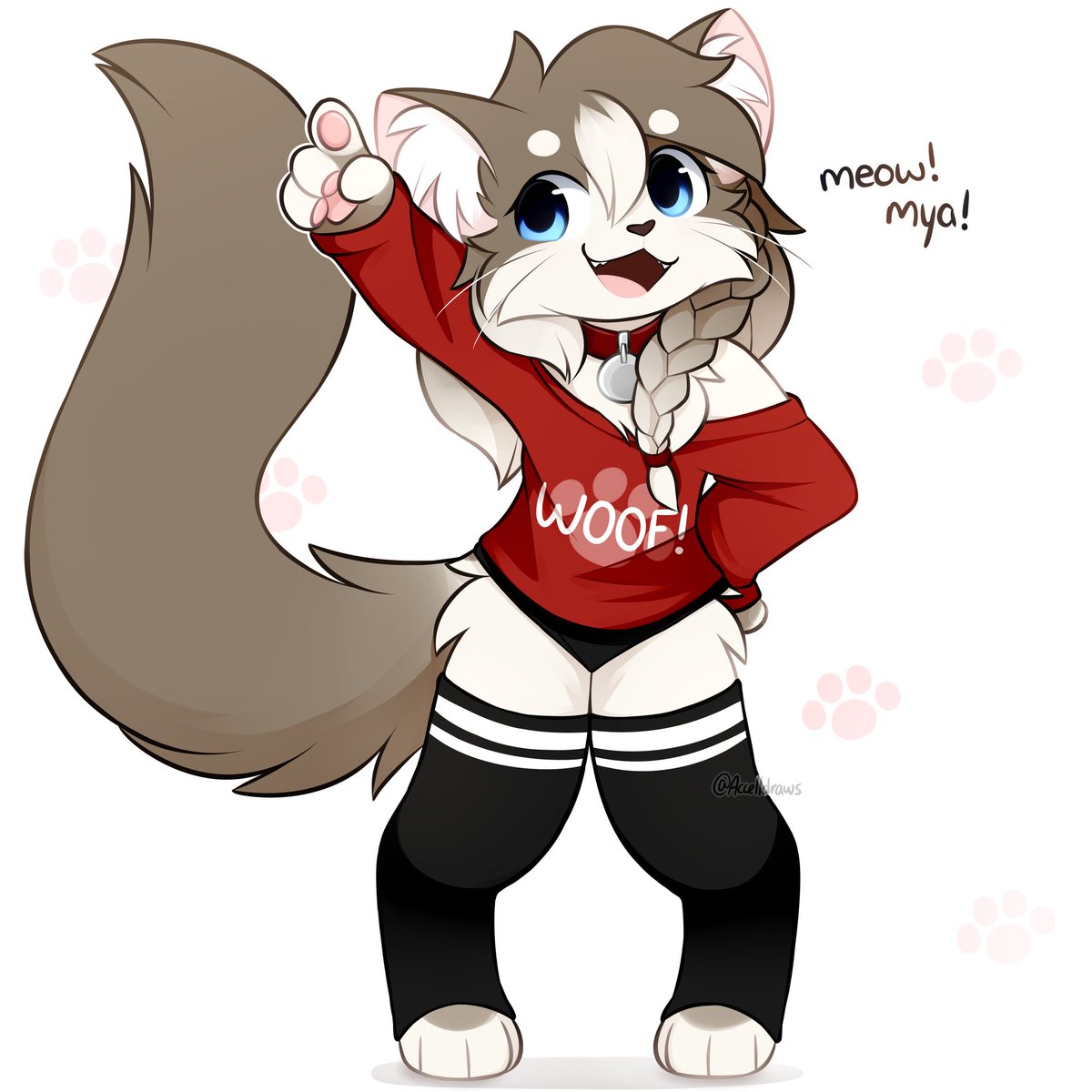 Starryeyes_Cat on Twitter: RT @accelldraws: kitty kitty kitty kitty!