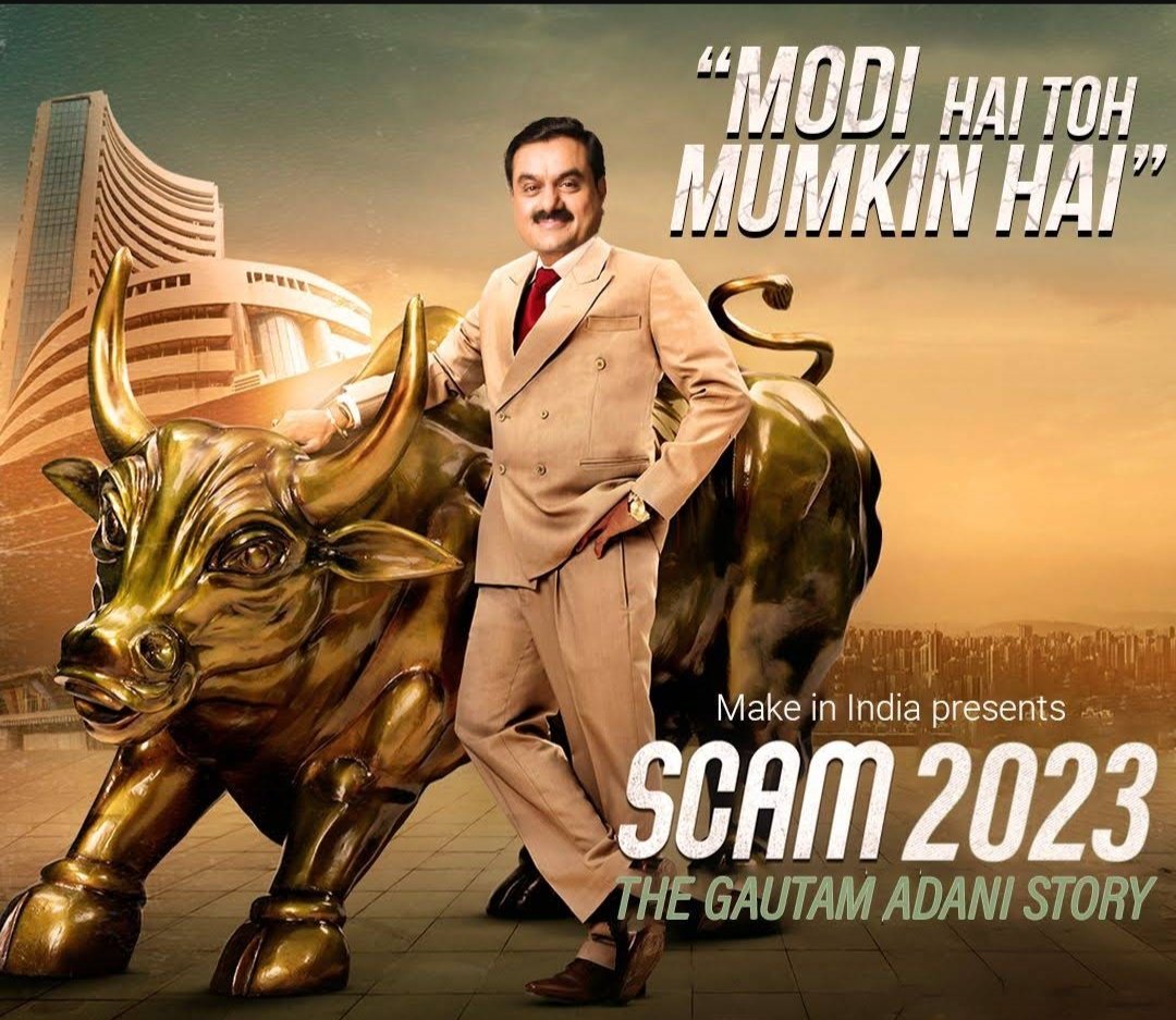 DailyDo25927945's tweet image. Coming soon to screen near you...#Adaniscam2023 #AdaniScam #ModiHaiToMumkinHai