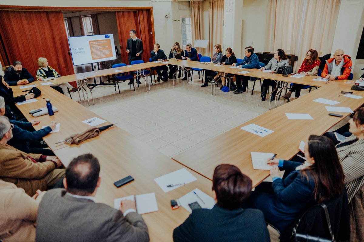UNDPCY's tweet photo. First of a 2-part info series for Technical Committees to learn more on the 🇪🇺funded Support Facility. The Facility aims to support Committees w/ developing &amp; implementing proposals that adopt island-wide solutions &amp; strengthen cooperation🤝 https://t.co/v8hyjIcYyE