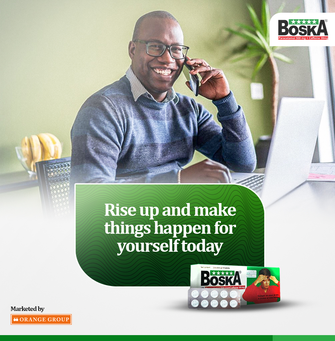 Boska_nigeria's tweet photo. Another Monday to rise and make things happen. Don't let a headache, pain, or feverish condition hold you down. Be pain-free with Boska today.
#Boska #painfree #mondaymood #winalways https://t.co/Kqt8jzGUfg