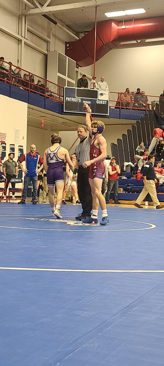 Bradin Daniels just punched his ticket to Semi State! WAY TO GO BRADIN!!!!