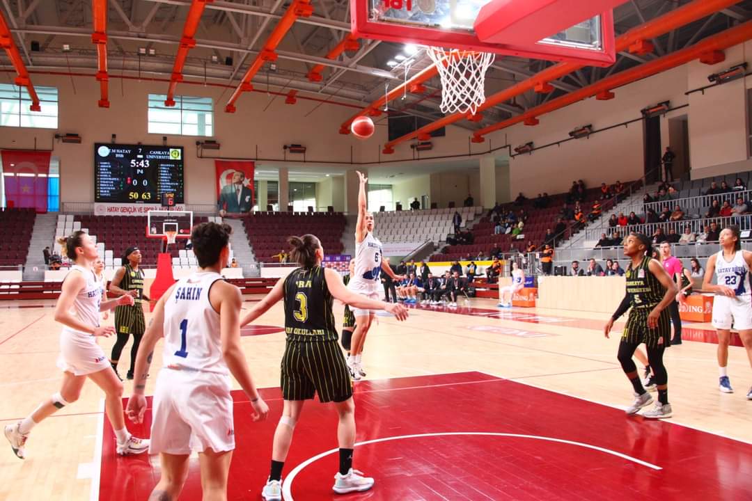 🏀📷 Ekibimiz, ING Kadınlar Basketbol Süper Ligi'nin 18.hafta karşılaşmasında evinde konuk ettiği Çankaya Üniversitesi'ne 65-70 mağlup oldu. #HatayWomenBasketball