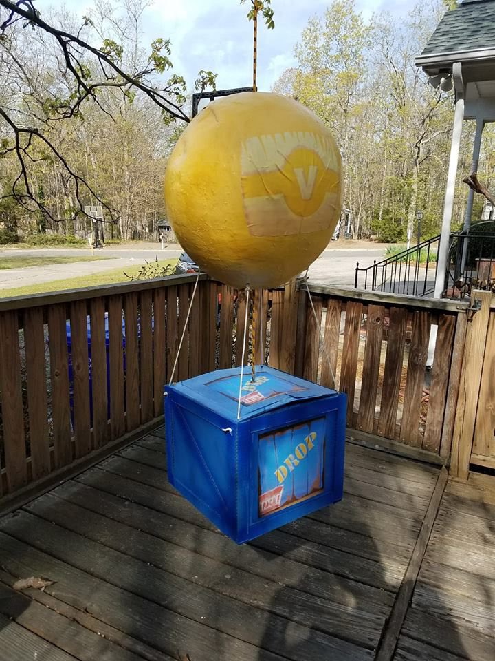 Chinese Balloon landed right on my porch this AM