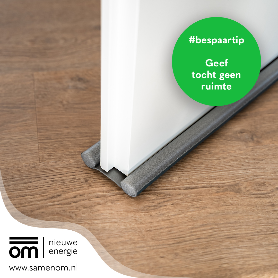 samenomNL's tweet photo. #bespaartip Geef tocht geen ruimte. Plaats tochtstrips in deuren en ramen. Tip: vergeet de tochtborstel voor de brievenbus niet en isoleer ook het luik van je kruipruimte.
Kijk voor meer tips op https://t.co/zE1KQM0ZFg #tocht #tochtstrips #brievenbusborstel #energiebesparen https://t.co/MQ25xPCRgD
