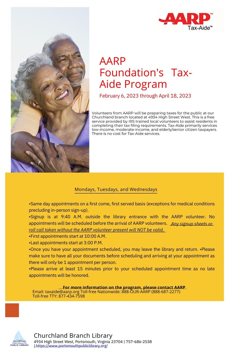 City of Portsmouth on Twitter "Need help preparing your taxes? The