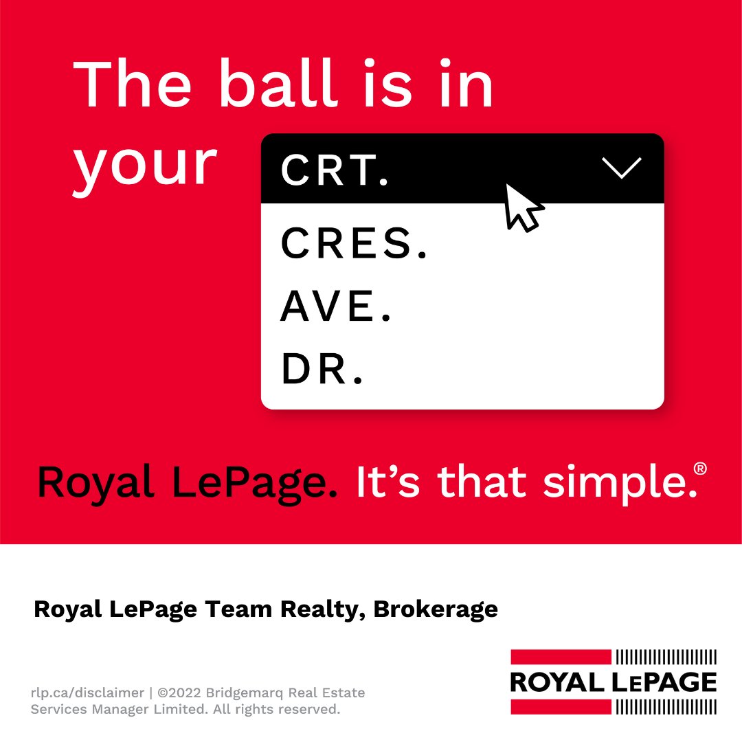 Working together, we’re able to learn your story, interests, hobbies, and whatever else truly matters to you – taking your needs into consideration while helping you find the perfect home.

Royal LePage. It’s that simple.®