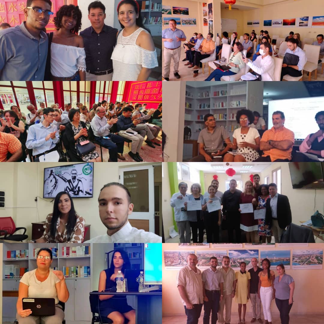 GeaoAyO's tweet photo. #Ayer,  en el Instituto Confucio de la UH,🏛️ durante el VII Congreso de la Sección Cubana  de @ALADAA,🌐realizamos el Lanzamiento oficial🤩 de nuestro Boletín Informativo🗞sobre Asia y Oceanía🌏.

#GEAOEnTiempoReal https://t.co/fu1RcpQBDo