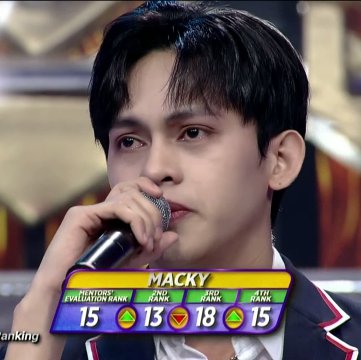 yshberris's tweet photo. RANK 15 SI MACKY!!! CONGRATS MACKKKK WE CAN DO ITTT!!! LOVE U https://t.co/Z6Nxa6foBZ