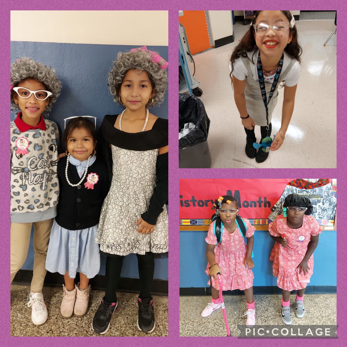 KelseyLPharrES's tweet photo. We spotted a lot of 100 Year Olds at school yesterday π. Our cougars are officially 100 days smarter π€! π #OneTeamOneDream #BringingourAgame #KLProcks @suptDotres @mdcpscommunity @miamischools @drdbmindingall @MDCPSCentral https://t.co/Lb87cmAM1H