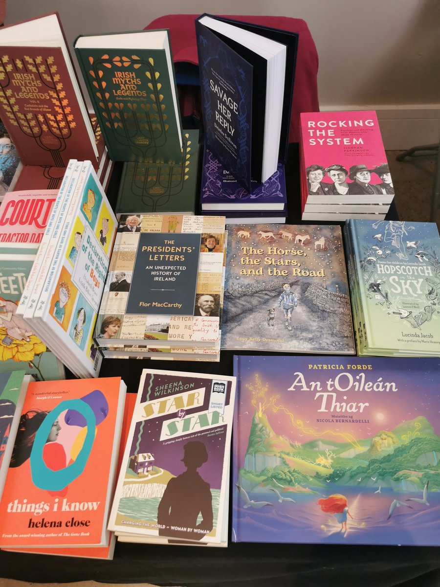 RichBarracks's tweet image. Elizabeth @ElizaLIBooks of @LittleIslandBks is here with books from that wonderful publisher, from @NewIslandBooks and from @LilliputPress - brilliant books from great authors. 

#irishwriting #irishbooks #richmondbarracksfair #buyirish #irishmade #brigitdublin #dublin #D8D10D12