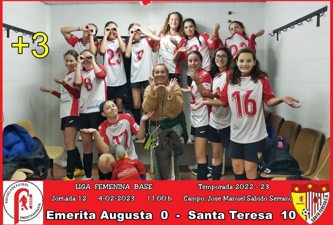 IsabelMachuca8's tweet photo. Nuestra cantera🙌
#AUPASANTITA
#LASMASMEJORES
❤🤍❤🤍 https://t.co/naKoldZpkn