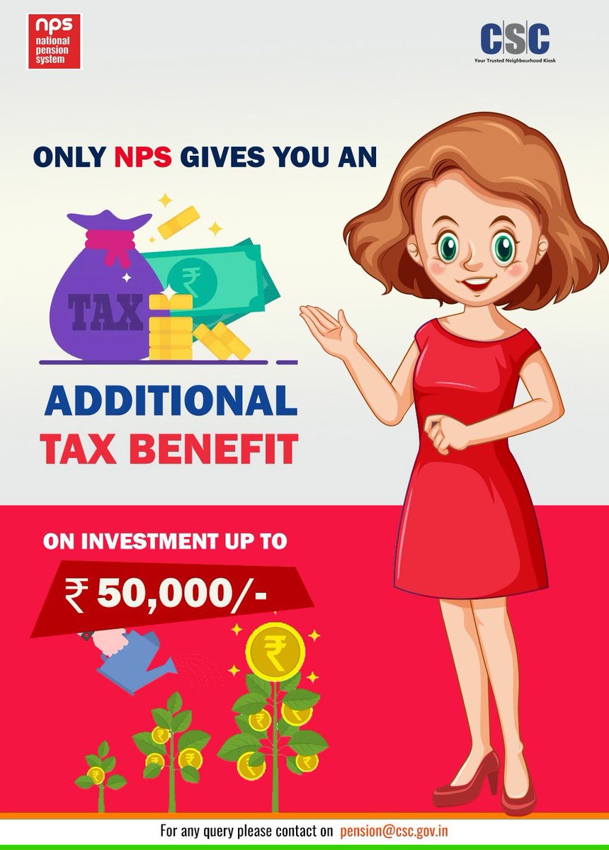 CSCeGov On Twitter Invest In NPS Today Gain Additional Tax Benefit cscegov-on-twitter-invest-in-nps-today-gain-additional-tax-benefit