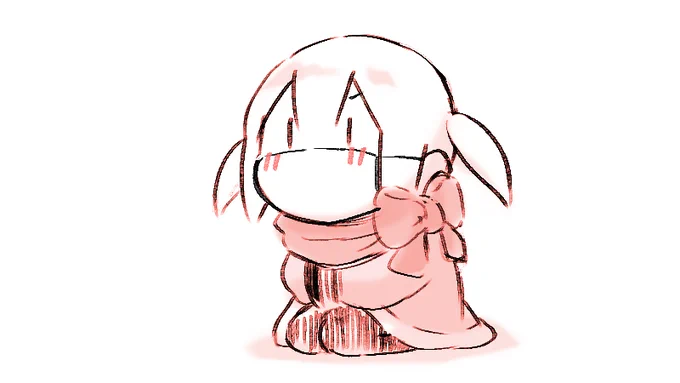 かぜひいちゃってなかなかありがとう絵描けなくてね いっきにね 描いてるのね 