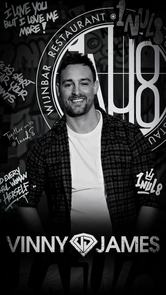 TONIGHT #1nul8 #1nul8rotterdam #Rotterdam #vinnyjames #djvinnyjames