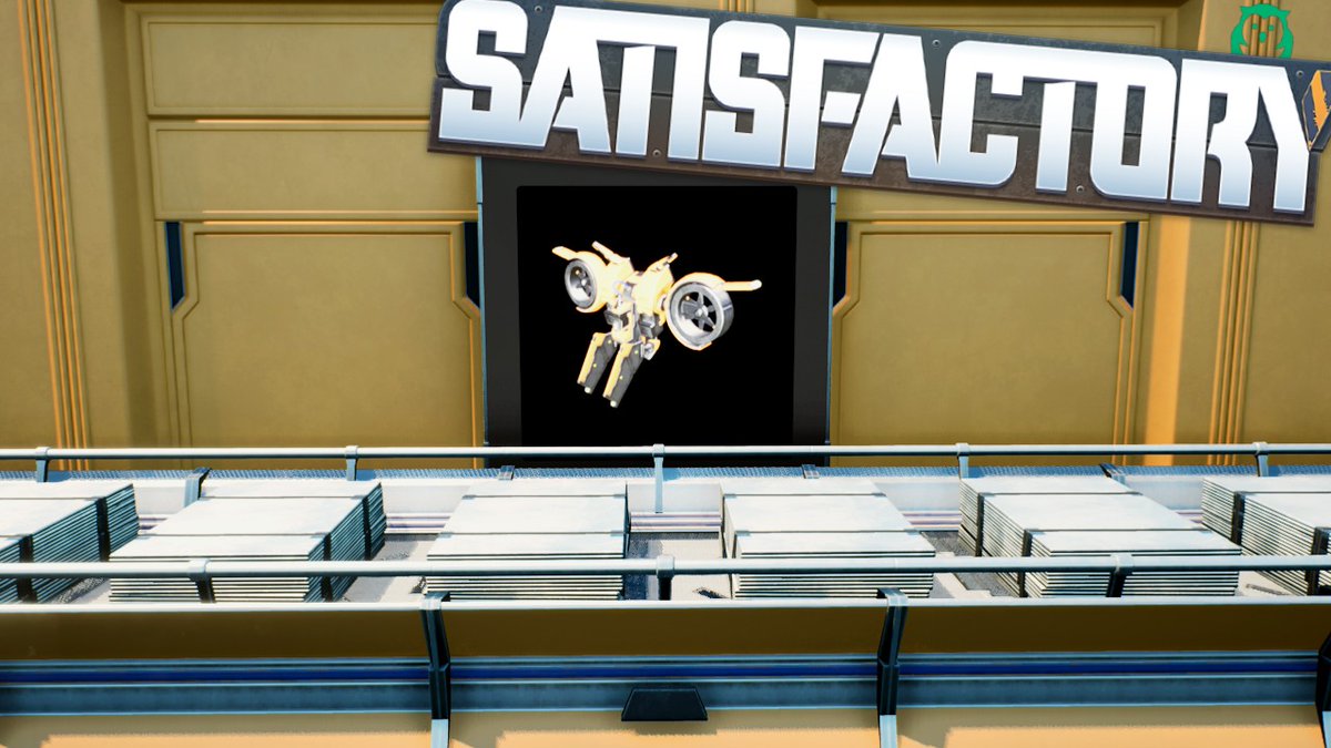 Aracatv's tweet photo. Nouvelle usine secondaire sur #SATISFACTORY ➡ https://t.co/iyw2KlmYw8

Il s'agit d'un projet que j'aurais du faire depuis longtemps
#YouTube https://t.co/xBeMMG8omM