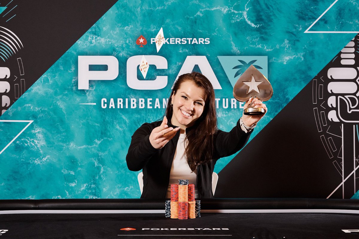 HeyMonia's tweet image. Winning feels soooo good 🏆🥇🫠🥹 
I won the $550 mystery bounty for $43,680 and the beautiful trophy 🏆💰🥳🥳🥳 Let’s goooooooo! 🔥🔥🔥🔥😼 @ACR_POKER #poker #PSPC2023