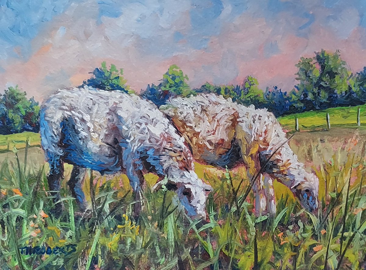 ArtistTHRoberts's tweet photo. Haven't painted in a while - this is my last painting.  Life seems to come at you fast - need to graze a little more. https://t.co/wUpPteC0Pa