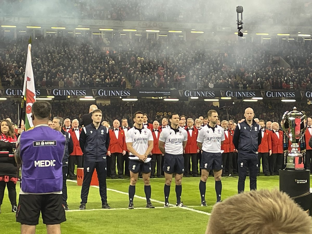 Linsbridge's tweet image. So proud to be part of the @WRU_Community @WelshRugbyUnion Come on Boys! #WalesVIreland #WelshRugby @ukantidoping #StayOnside #WRUStayOnside #WRUIntegrity