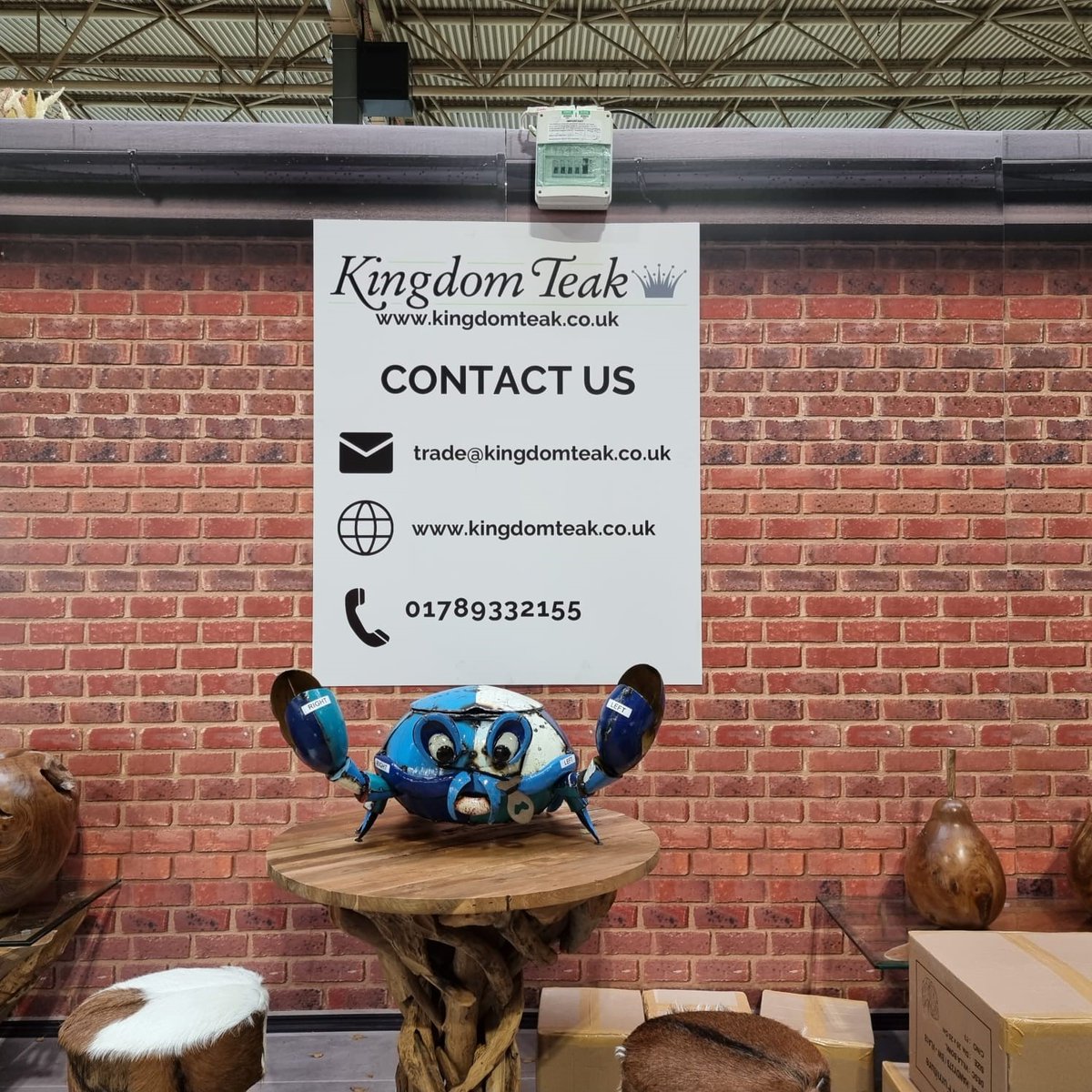 gfcuk's tweet photo. THE SPRING FAIR 2023 BEGINS TOMORROW!

We are exhibiting at the NEC Spring &amp; Autumn Fair tradeshow in Birmingham between the 5th-8th of February!

Come and visit us on stand 7E63!

Click the link below to view our profile about our trade side Kingdom Teak:
https://t.co/xJOVs4Us12 https://t.co/mC0uCIW047