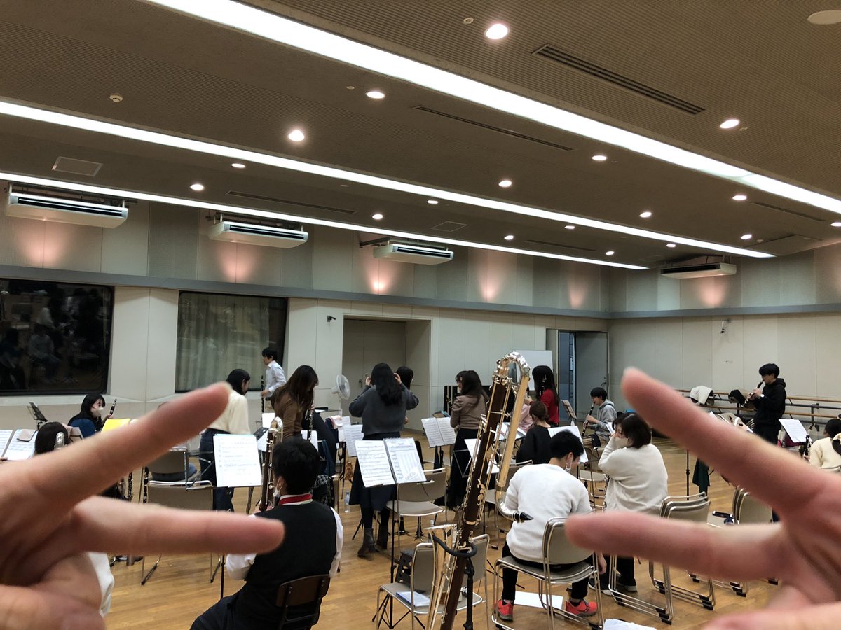 Cl_ChamberOrch's tweet photo. クワイヤーの練習でした‼️2/23、武蔵野市民文化会館小ホールでお待ちしています😊✨ https://t.co/vNXfWIQWKn