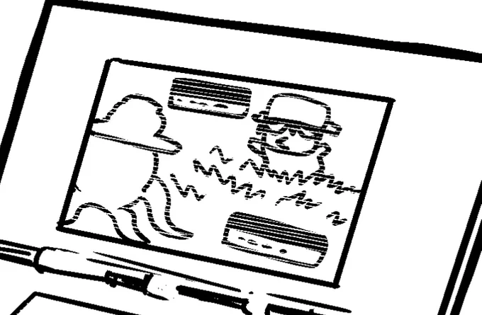 うわまさかお気づきいただける方がいらっしゃるとは…!ニコ静コメの方でしょうか? web版の画質からよく…!!すごいです…!嬉しい… 