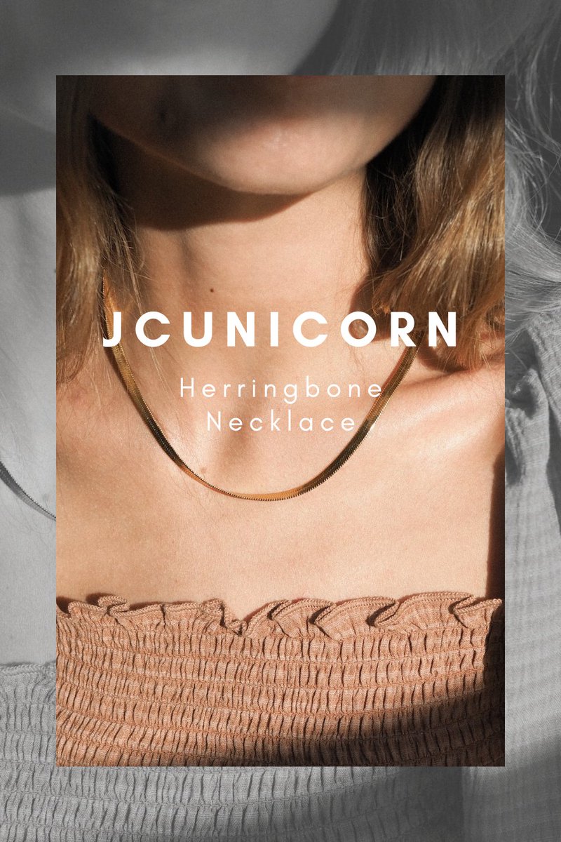 If you're looking for a necklace to add some bling to your look this season, you'll love our herringbone necklace. Shop it here: jcunicorn.com/products/herri…
#jcunicorn #herringbonechain #herringbonenecklace #2023necklaceforyou #newjewelrybrand