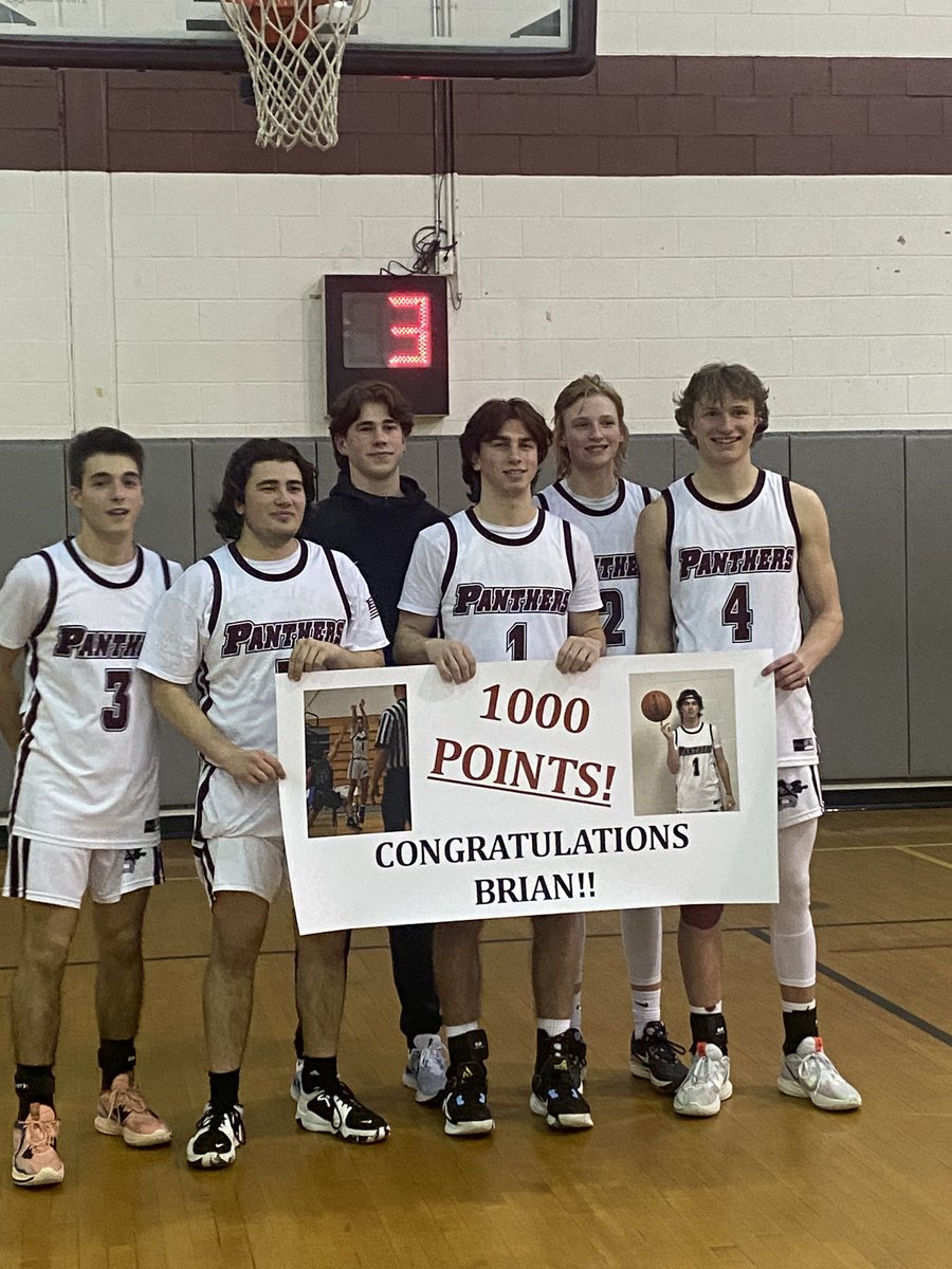 What a fun night! Change of venue, flexibility, &amp; Brian scores his 1,000th! So proud of this community &amp; Brian!