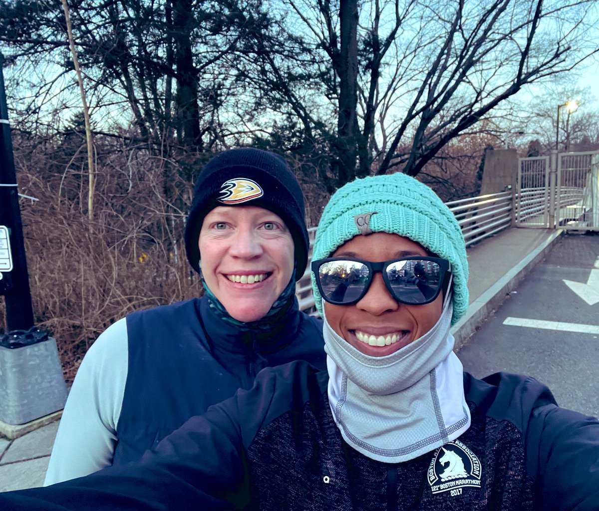 Brie Jackson on Twitter: "Morning run views... Bundle up and have a