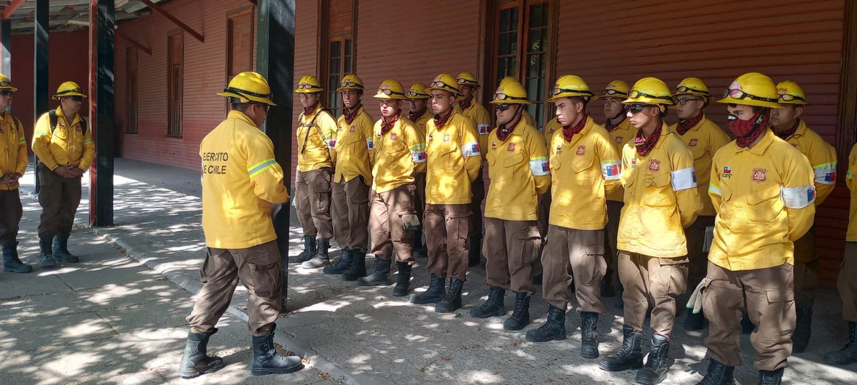COT_FT's tweet photo. #Ahora: Brigadas de Refuerzo de Incendios Forestales del Regimiento N°19 “Colchagua” se despliegan a la Región del #Ñuble para combatir los #incendiosforestales.   #EjércitoTeCuida  #EjércitoEnAcción https://t.co/CteIx6bZNu