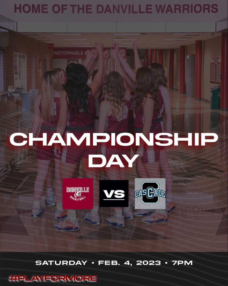 CHAMPIONSHIP DAY!! We need Warrior Nation to show up and be loud tonight to watch us take on Cascade in the Sectional Championship at Lebanon! Game time is 7pm, see you there! #PLAYforMORE #SURVIVEandADVANCE