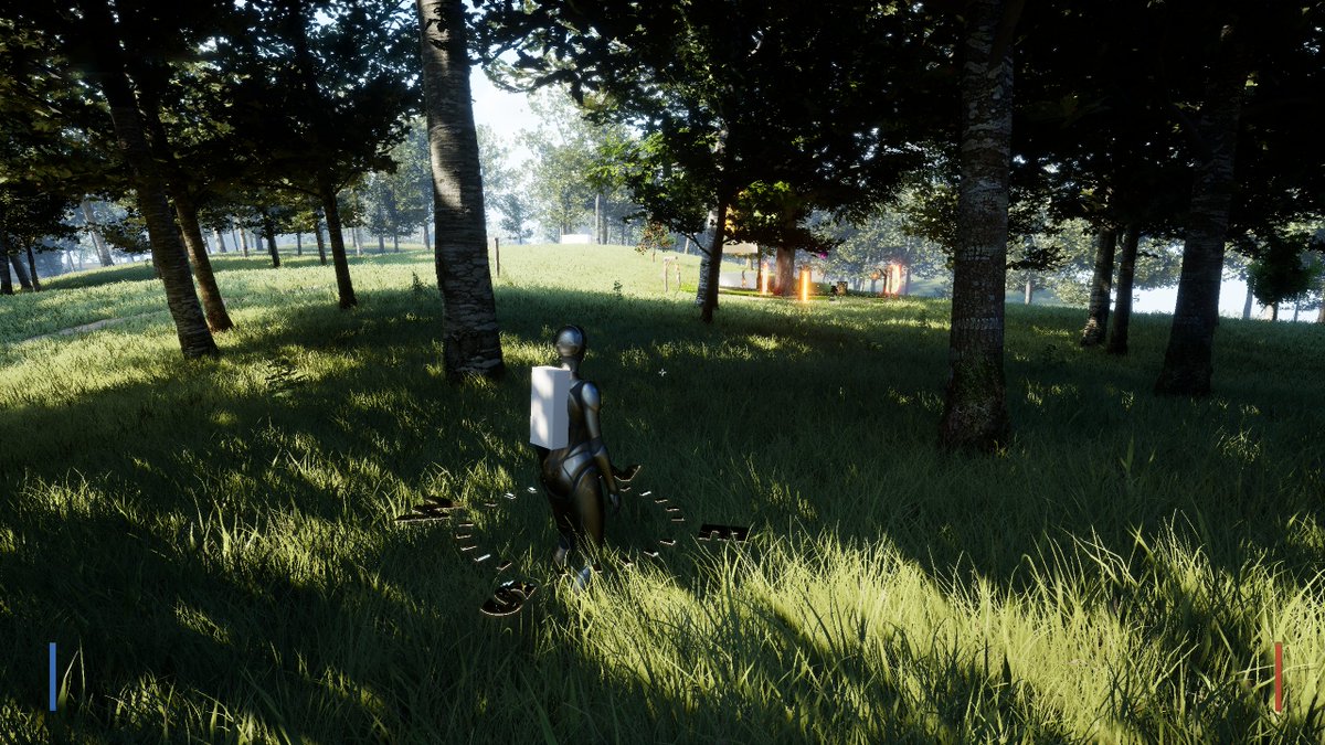TengokuNetworks's tweet photo. Fine tuning + optimizations on and with shaders, ray tracing and lumen, on a WIP open world stealth based RPG game! #gamedevelopment #UnrealEngine5 #UnrealEngine #openworld #interactive #stealth #lumen #rtx #raytrace #raytraced #shadow #light #lighting #VFX #breathtaking https://t.co/jPgIw3DpTj