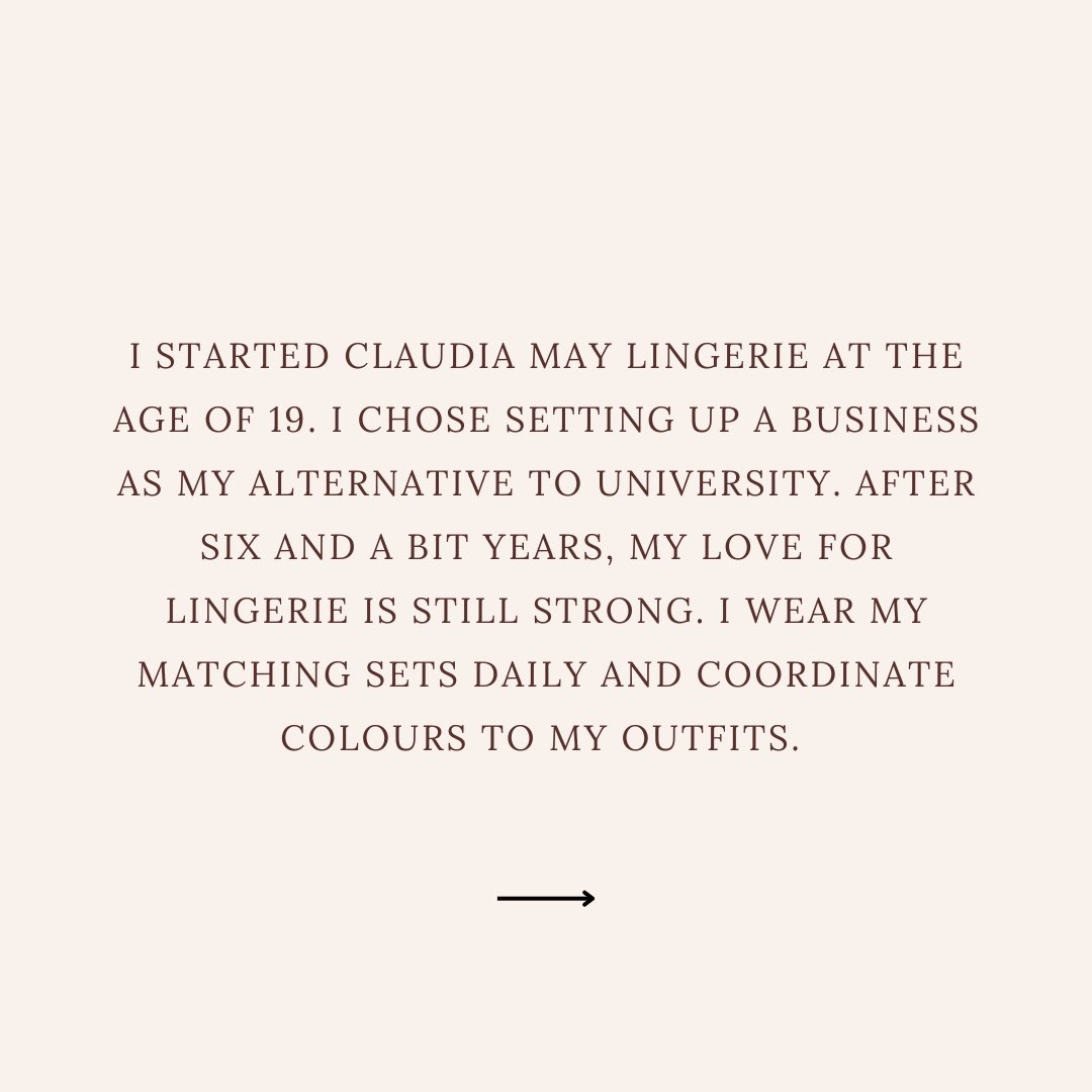 Claudia May Lingerie tweet media