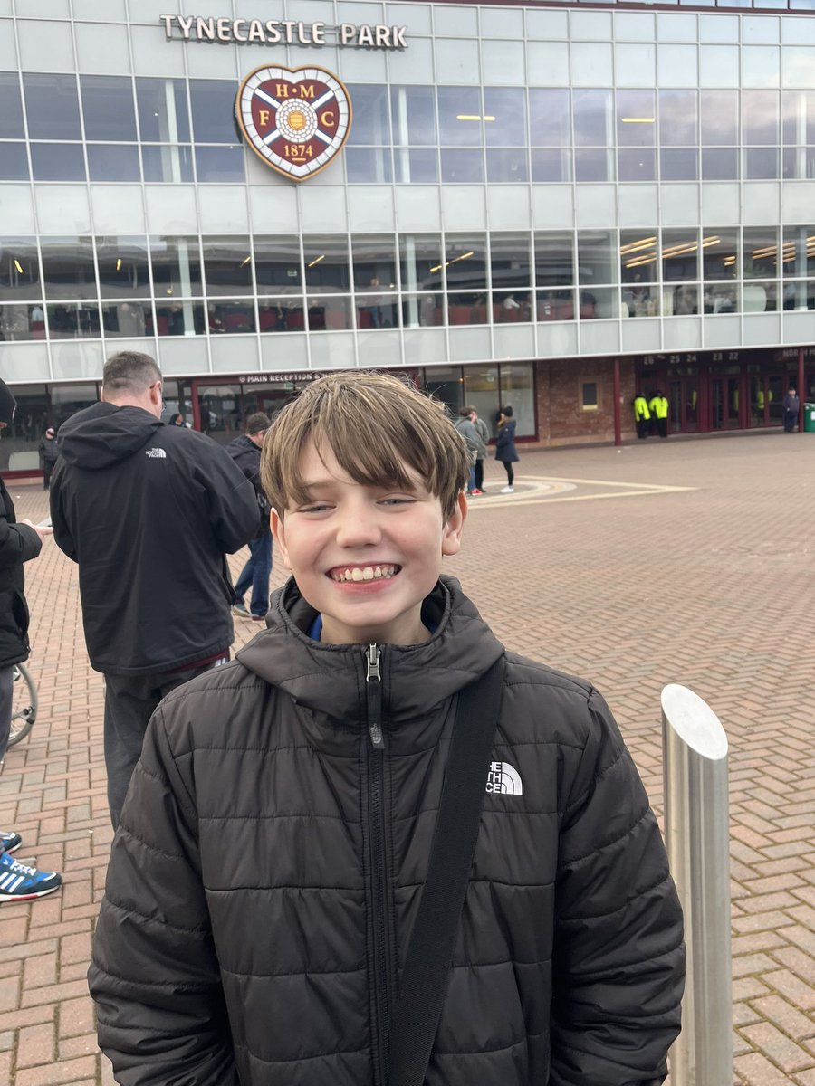 First trip to Tynecastle (up from Liverpool for the game)
#hearts #BigHeartsDay