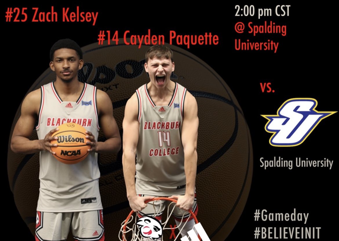 Game day @ Spalding! 2:00 tip (Central Time) Make sure to check out the stream! #BelieveInIt