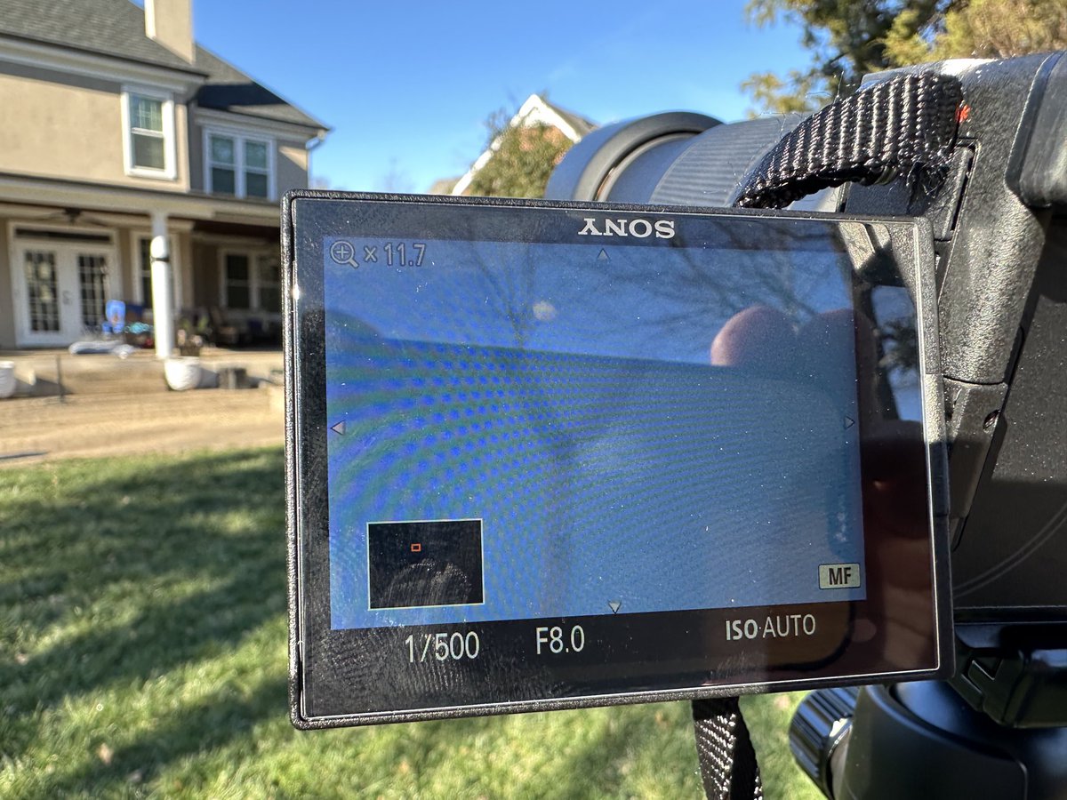 wxbrad's tweet photo. I see it now in my backyard in south Charlotte #ChinaSpyBalloon https://t.co/DrhXZtIvEY