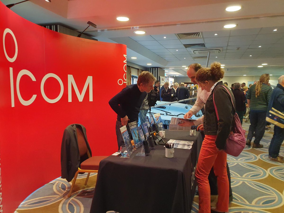 Icom_UK's tweet photo. Itโs very busy at the RYA Training Instructors Conference today. If you are attending and have any marine radio-related questions or wish to see our latest range, please visit our stand, where Chris will be more than happy to help you.
#marineVHF #ryatraining #icom https://t.co/8y7oBiLfmf